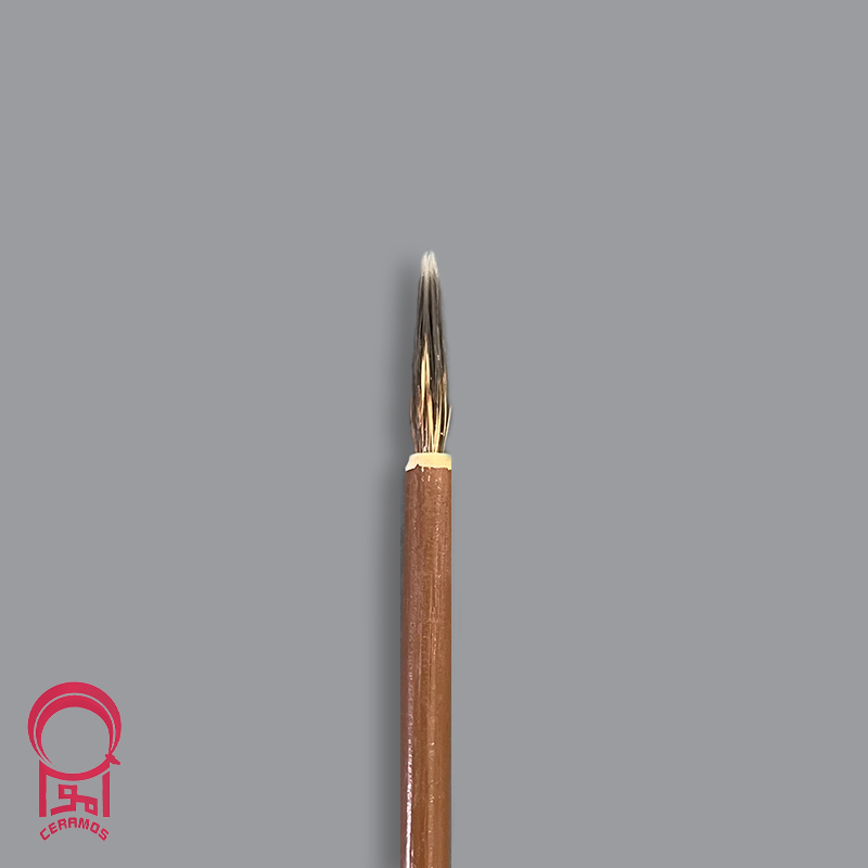 قلموی طبیعی گرگ دسته بامبو