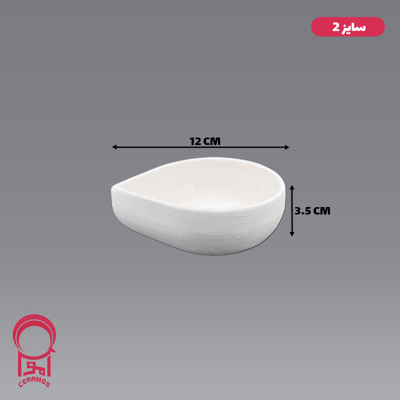 بیسکوییت سرامیکی کاسه اشکی مهرا مولد