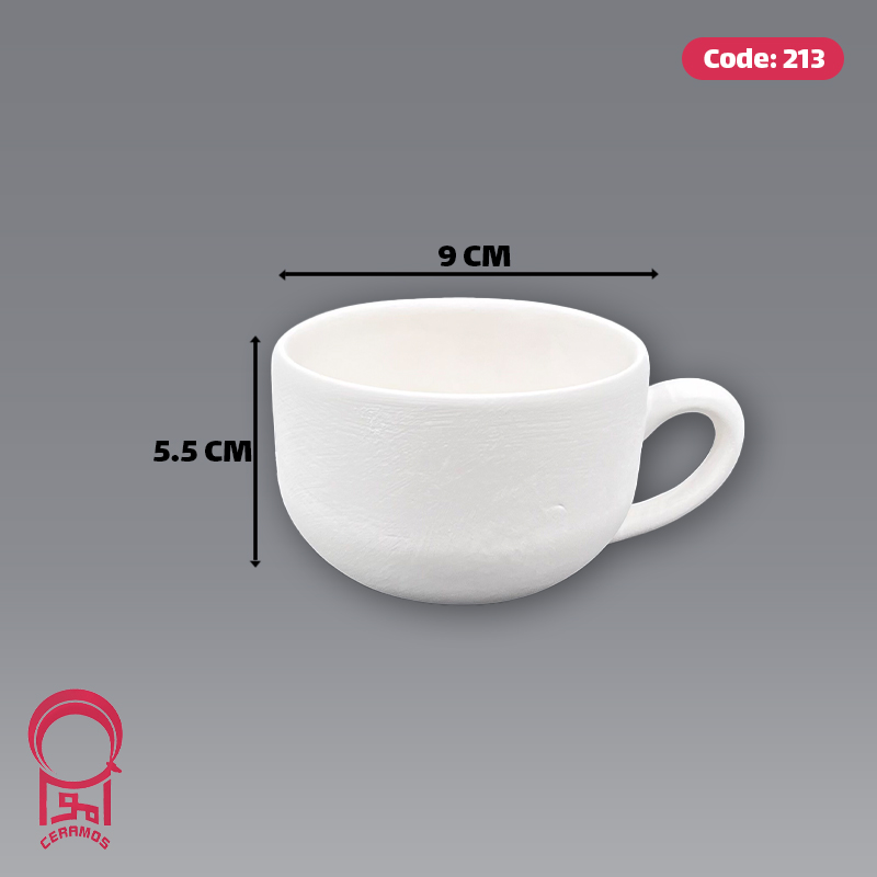 بیسکوییت سرامیکی فنجان - کد 213