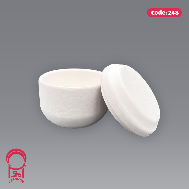 بیسکوییت سرامیکی قندان استوانه پارسیان - کد 248
