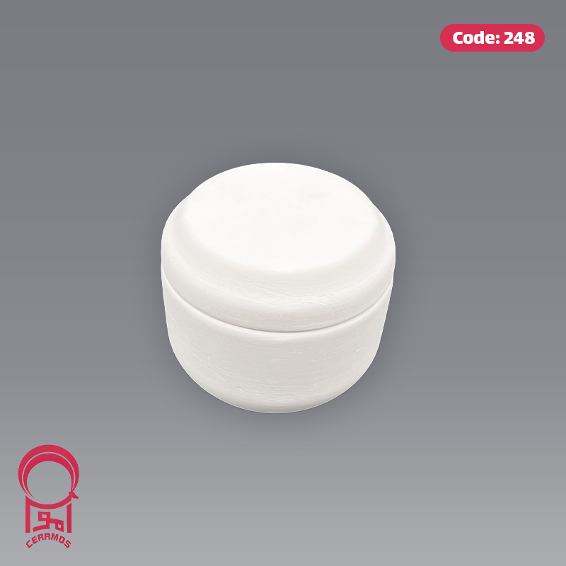بیسکوییت سرامیکی قندان استوانه پارسیان - کد 248