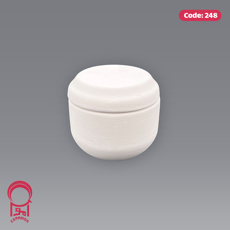 بیسکوییت سرامیکی قندان استوانه پارسیان - کد 248
