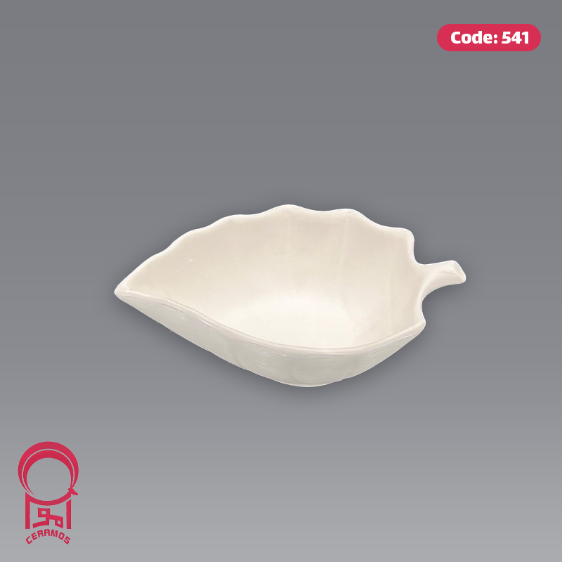 بیسکوییت سرامیکی آجیل خوری برگ - آرالدیت - کد 541