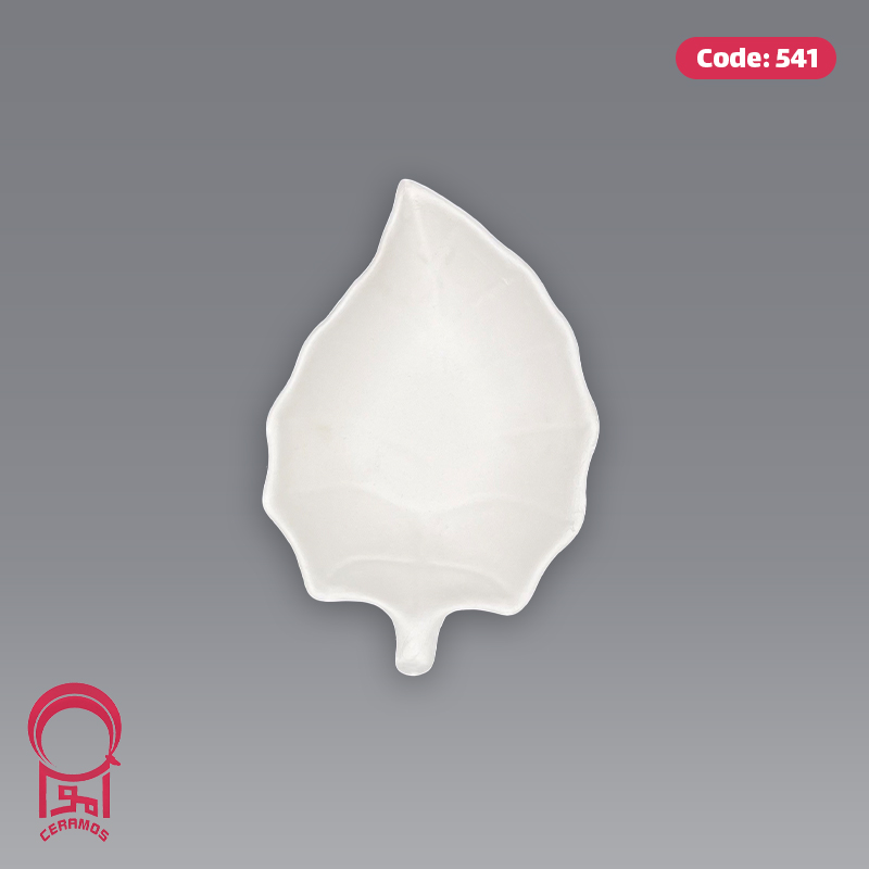 بیسکوییت سرامیکی آجیل خوری برگ - آرالدیت - کد 541