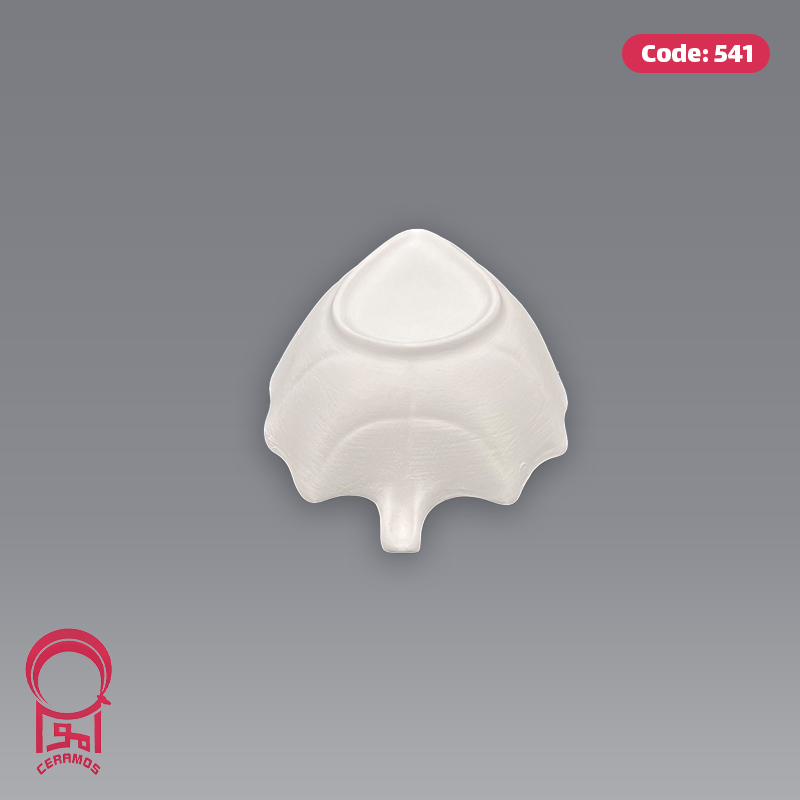 بیسکوییت سرامیکی آجیل خوری برگ - آرالدیت - کد 541