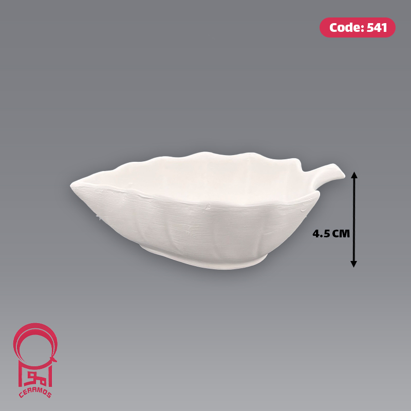 بیسکوییت سرامیکی آجیل خوری برگ - آرالدیت - کد 541