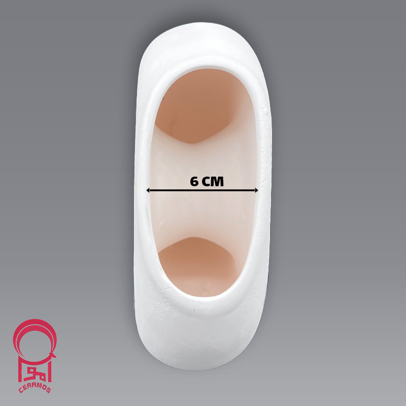 بیسکوییت سرامیکی گلدان دونات