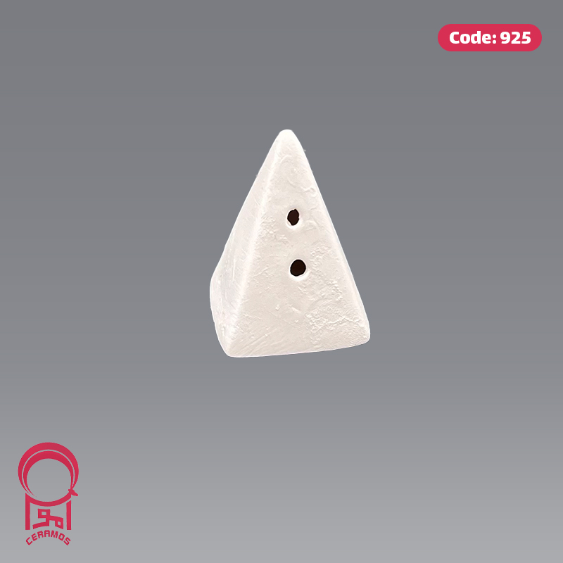 بیسکوییت سرامیکی نمکدان 4 وجهی - کد 925