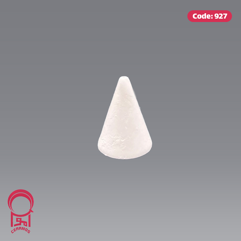 بیسکوییت سرامیکی نمکدان مخروطی - کد 927