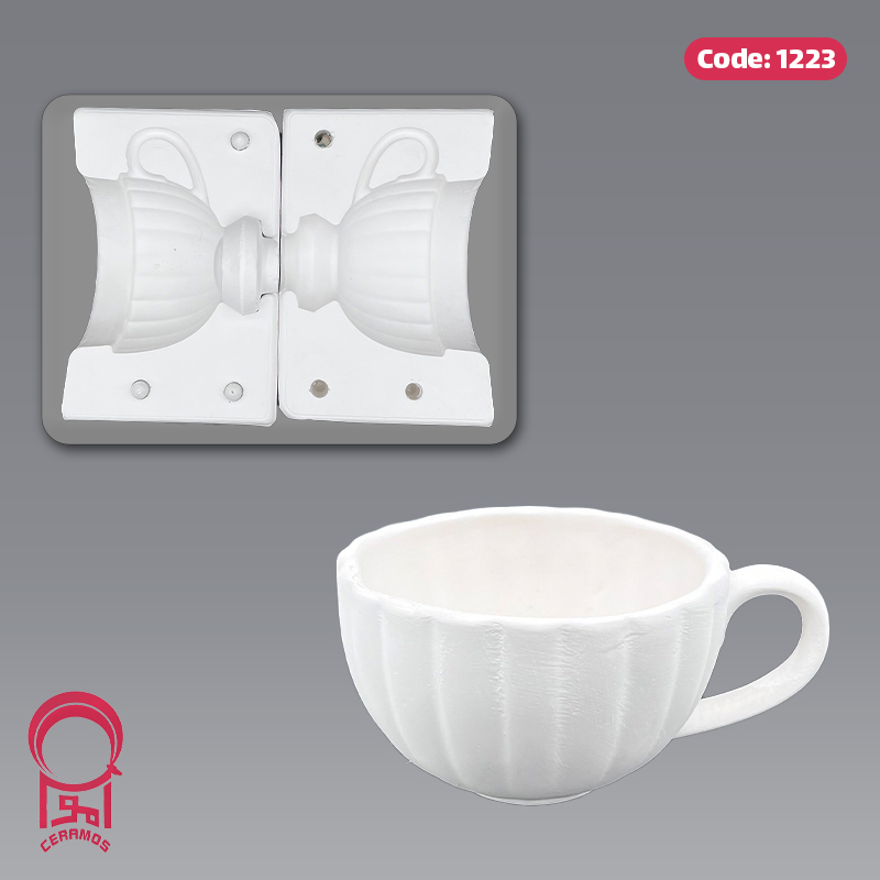 قالب گچی کاپ صدفی (دالبری) – اشکان پارت – کد 1223