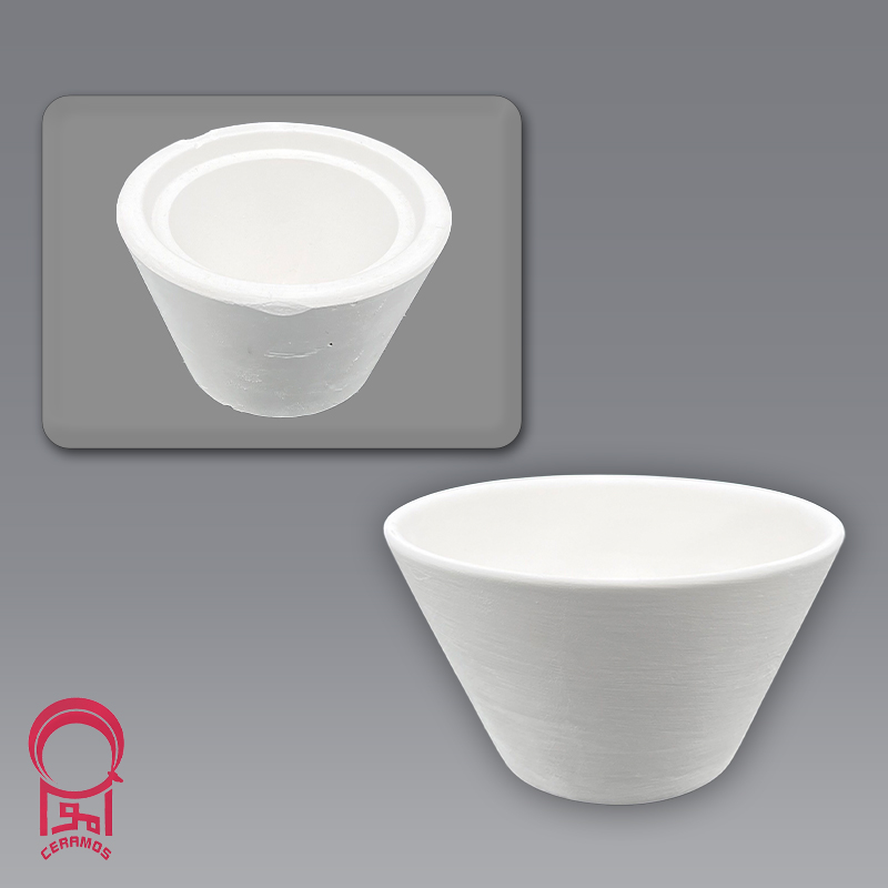 قالب گچی کاسه مخروط قطر 27 سانت