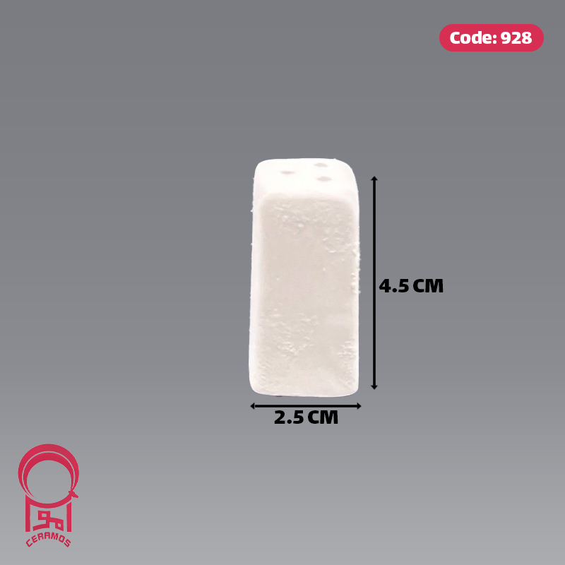 قالب گچی نمکدان مکعب مستطیل - اشکان پارت - کد 928