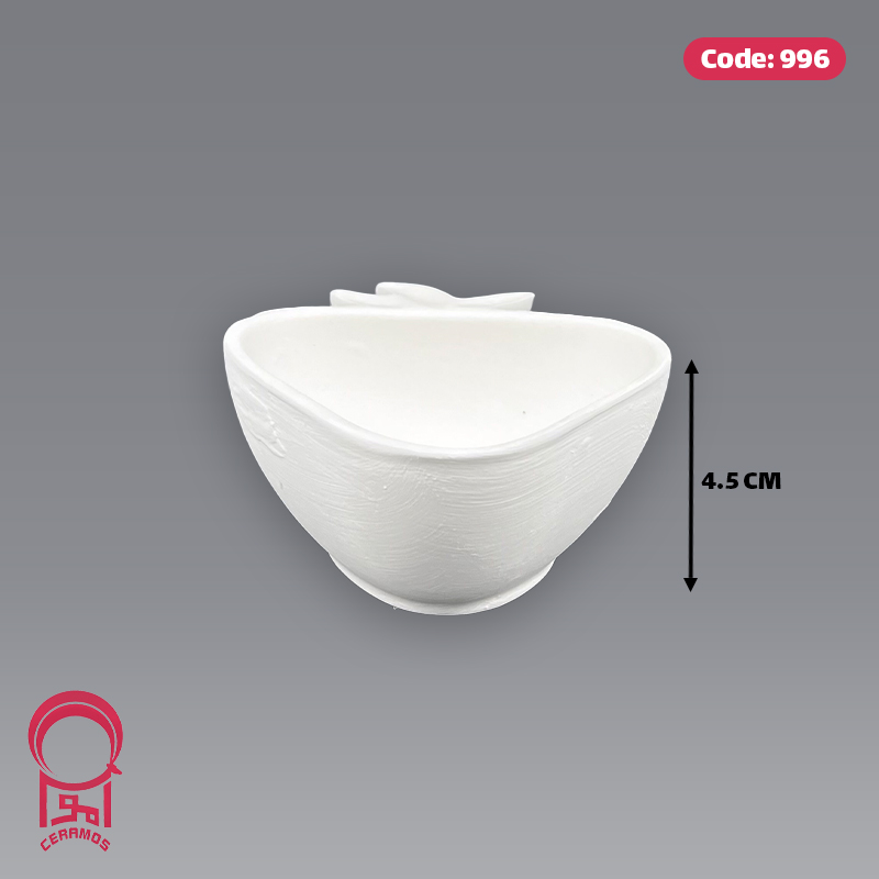 قالب گچی پیاله طرح توت فرنگی - اشکان پارت - کد 996