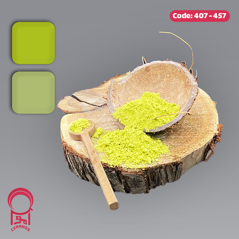 استین سبز فسفری (پسته ای روشن) - بسته 50 گرمی - کد 407 و 457