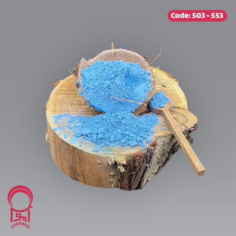 استین آبی نفتی روشن - کد 503 و 553