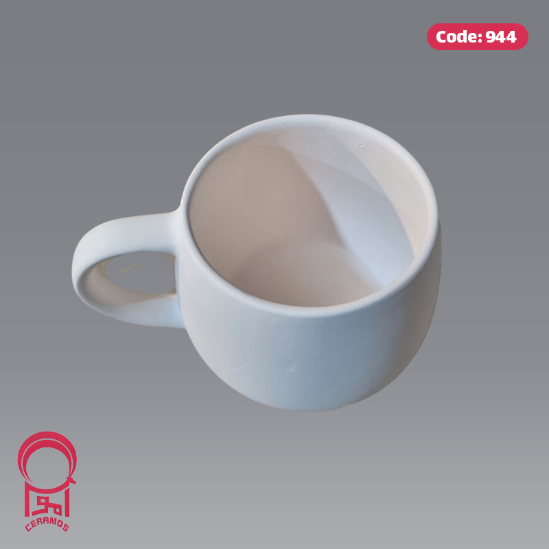 بیسکوییت سرامیکی لیوان خمره ای کوچک اشکان - کد 944