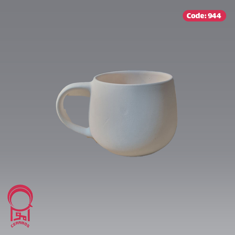 بیسکوییت سرامیکی لیوان خمره ای کوچک اشکان - کد 944